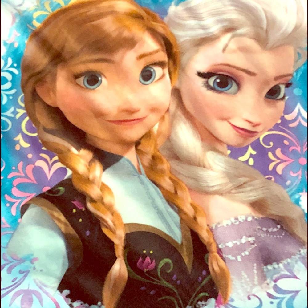 Frozen pajama set silk shirt sleeve
